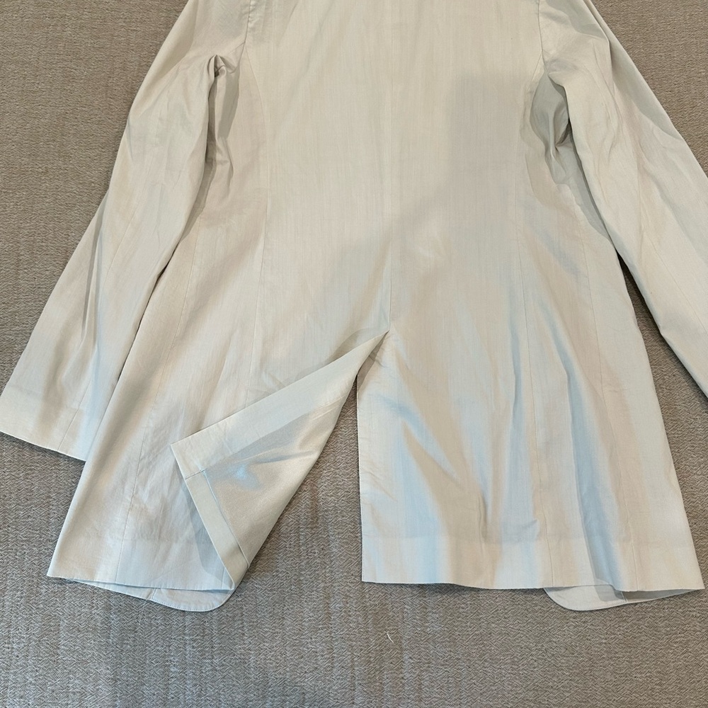 Eileen Fisher Cream Blazer Modern Tailored Design - Picture 5 of 8